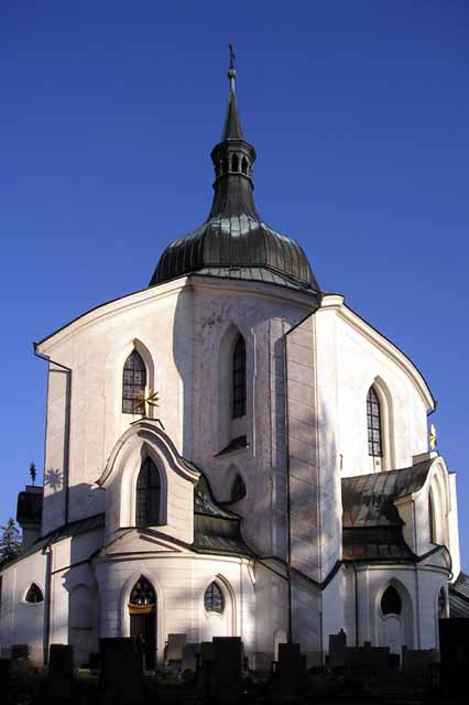 KOSTEL SV. JANA NEPOMUCKHO NA ZELEN HOE U RU NAD SZAVOU  PAMTKA UNESCO