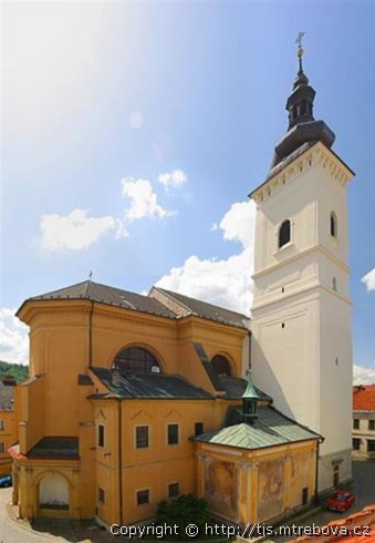 Moravsk Tebov - Kostel Nanebevzet Panny Marie