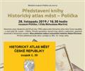 Pedstaven knihy Historick atlas mst  Polika