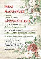 V�no�n� koncert Ireny Magnuskov�